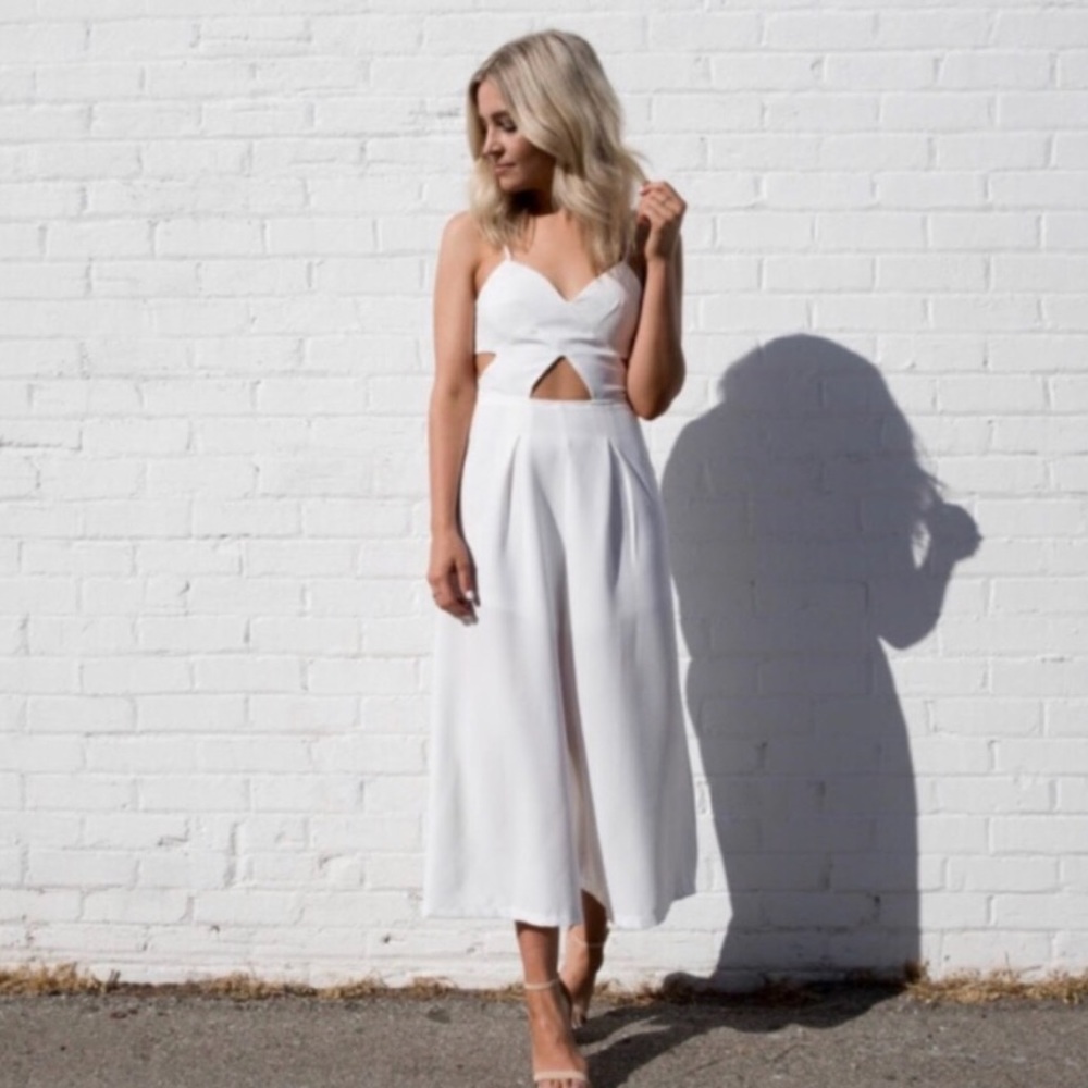 White Jumpsuit